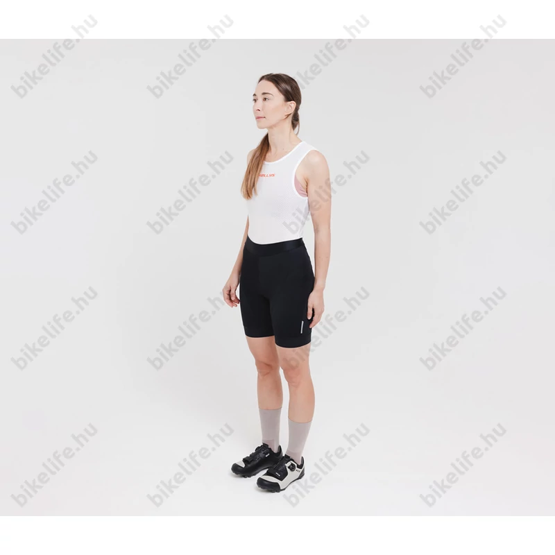 Kellys Maddie 3 női kerékpáros rövidnadrág betétes, kantár nélküli, fekete, M