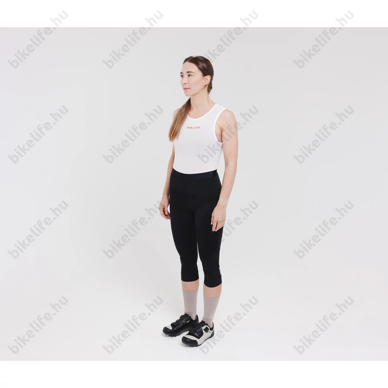 Kellys Maddie 3 női kerékpáros 3/4-es nadrág betétes, kantár nélküli, fekete, XL