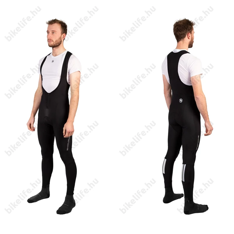 Endura FS260-Pro fekete kantáros/betét nélküli hosszú nadrág, thermo anyagból XXXL