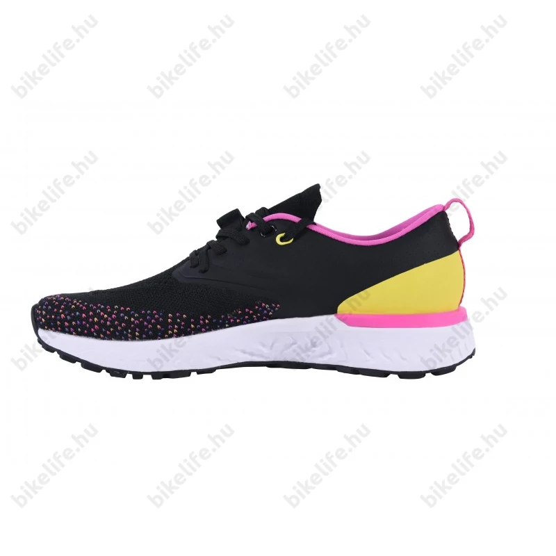 FLR Infinity Szabadidő/Spinning cipő, fűzős, rejtett stopli fekete/pink 38-as