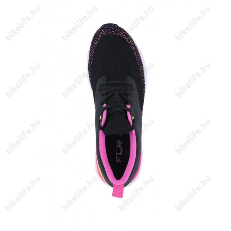 FLR Infinity Szabadidő/Spinning cipő, fűzős, rejtett stopli fekete/pink 38-as