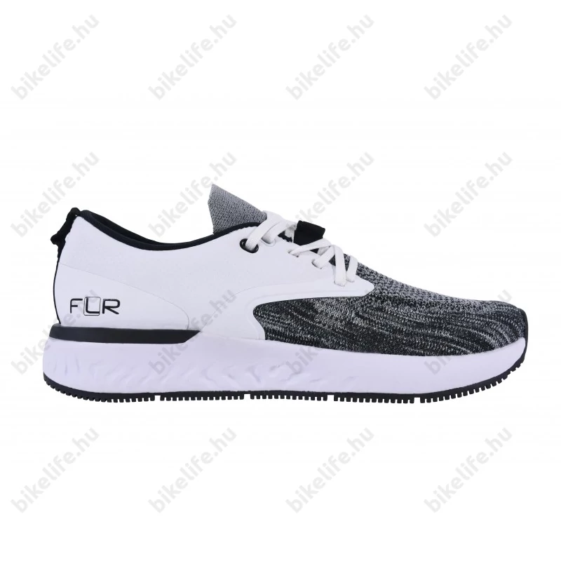 FLR Infinity Szabadidő/Spinning cipő, fűzős, rejtett stopli fehér/szürke 40-es