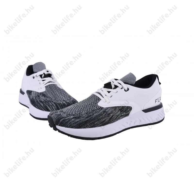 FLR Infinity Szabadidő/Spinning cipő, fűzős, rejtett stopli fehér/szürke 39-es
