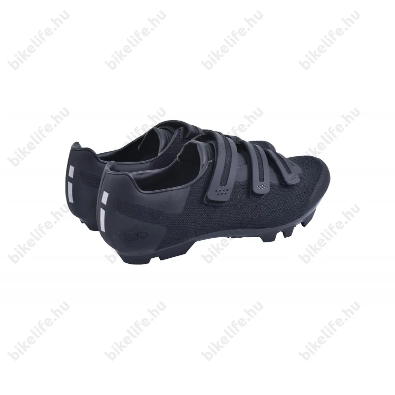 FLR F-55 Knit MTB cipő, 3 tépőzáras rögzítés, 41-es méret fekete