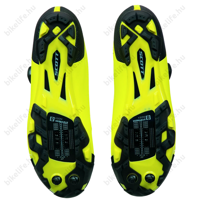 Scott Team MTB cipő Boa fűző citromsárga/fekete 47-es