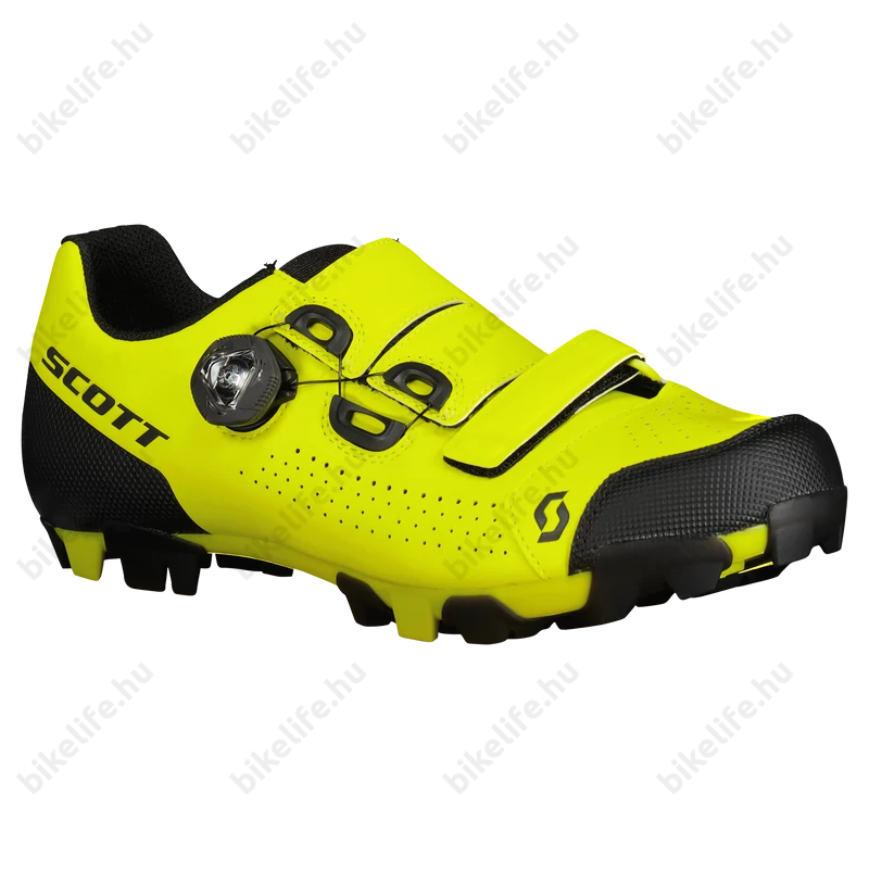 Scott Team MTB cipő Boa fűző citromsárga/fekete 48-as