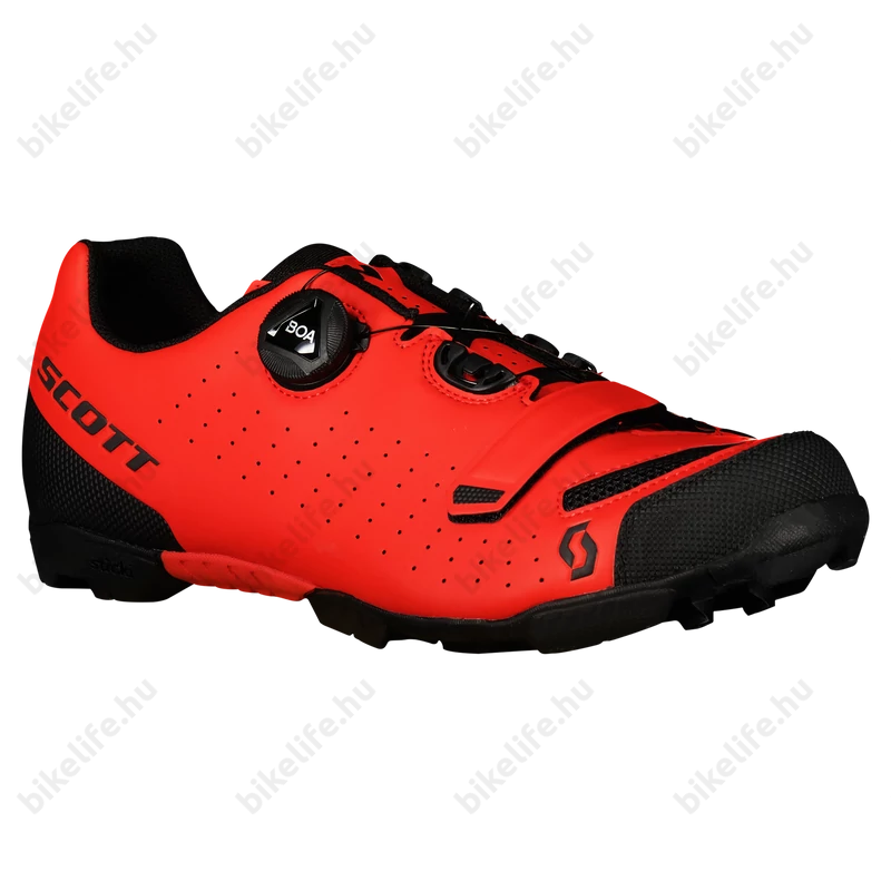 Scott Comp MTB cipő Boa fűző piros/fekete 42-es