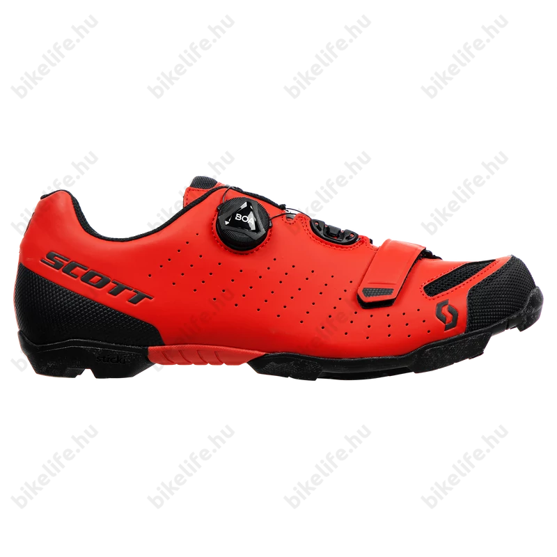 Scott Comp MTB cipő Boa fűző piros/fekete 45-ös