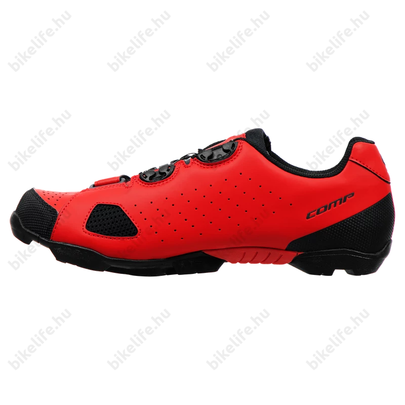 Scott Comp MTB cipő Boa fűző piros/fekete 45-ös