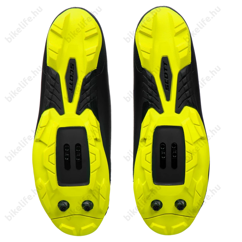 Scott Comp MTB cipő Boa fűző matt fekete/neon sárga 46-os