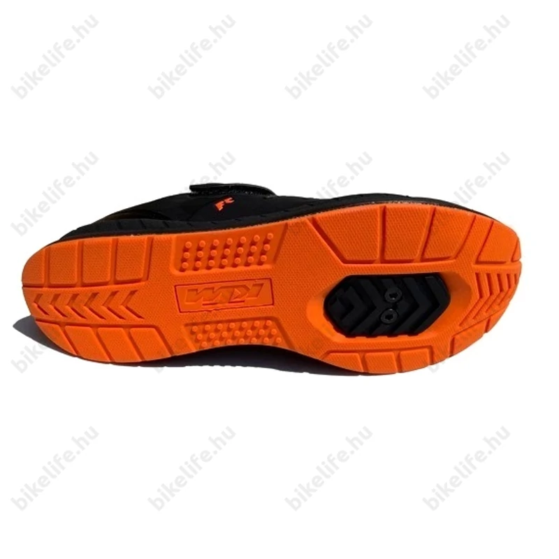KTM Factory Character kerékpáros cipő fekete/narancs 43-es
