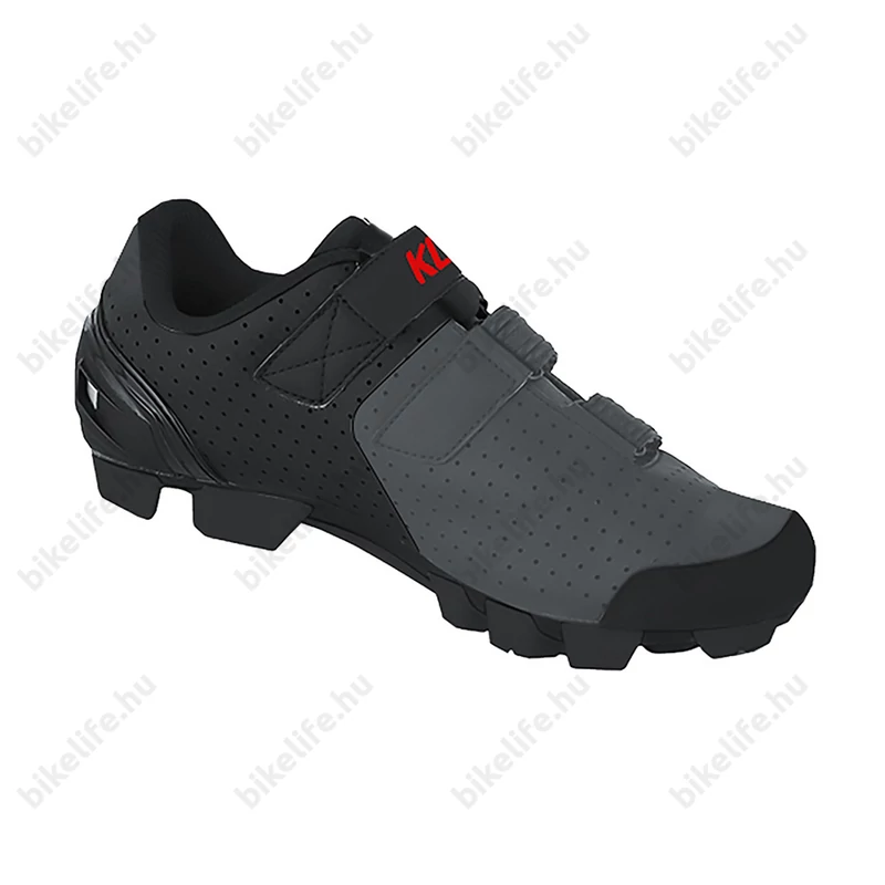 Kellys KLS Edge MTB cipő csatos/tépőzáras fekete/szürke, 40-es