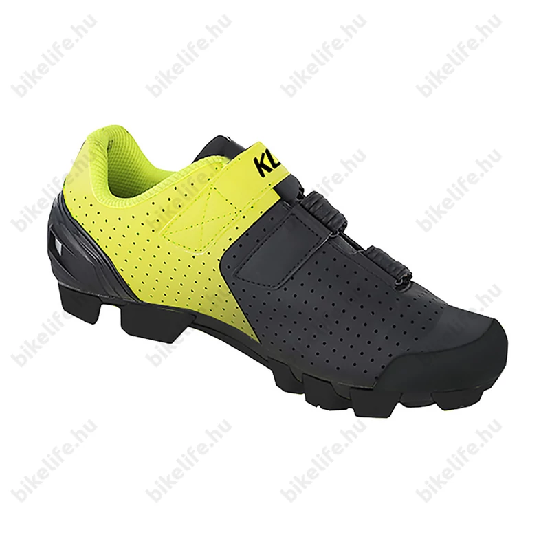 Kellys KLS Edge MTB cipő csatos/tépőzáras lime/fekete, 42-es