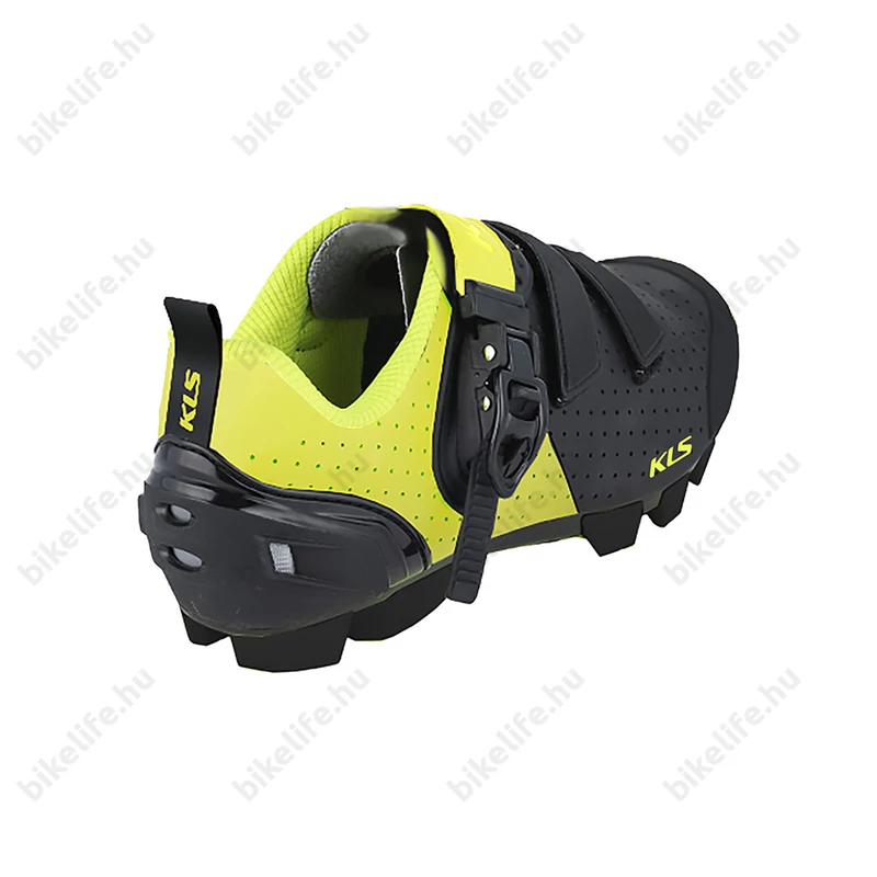 Kellys KLS Edge MTB cipő csatos/tépőzáras lime/fekete, 43-as