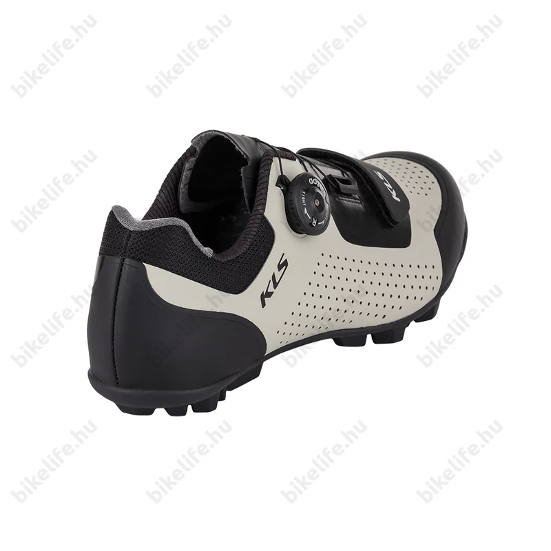 Kellys KLS Beat MTB cipő damilos fűzővel, fekete/krém, 46-os