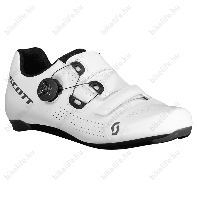 Scott Road Team országúti cipő Boa fűző fehér/fekete 43-as