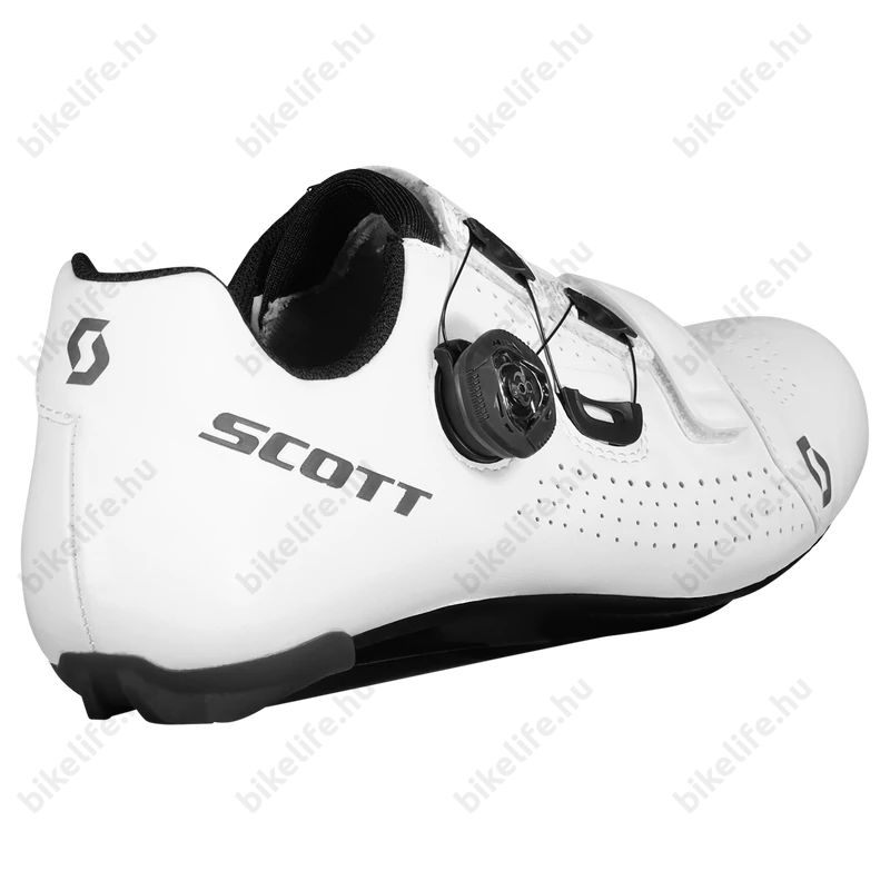 Scott Road Team országúti cipő Boa fűző fehér/fekete 44-es