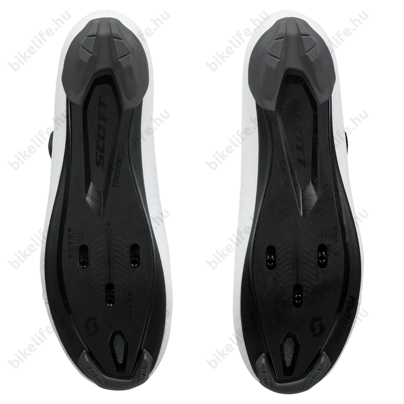 Scott Road Team országúti cipő Boa fűző fehér/fekete 46-os