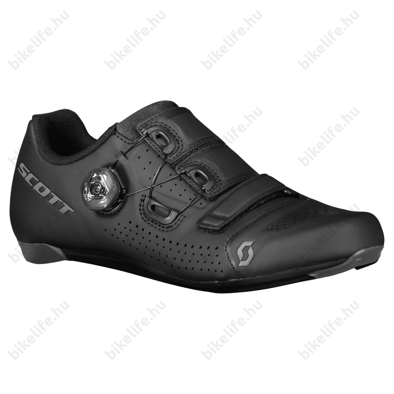 Scott Road Team országúti cipő Boa fűző matt fekete/szürke 41-es