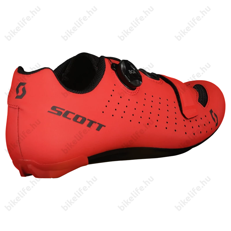 Scott Road Comp országúti cipő Boa fűző piros/fekete 42-es