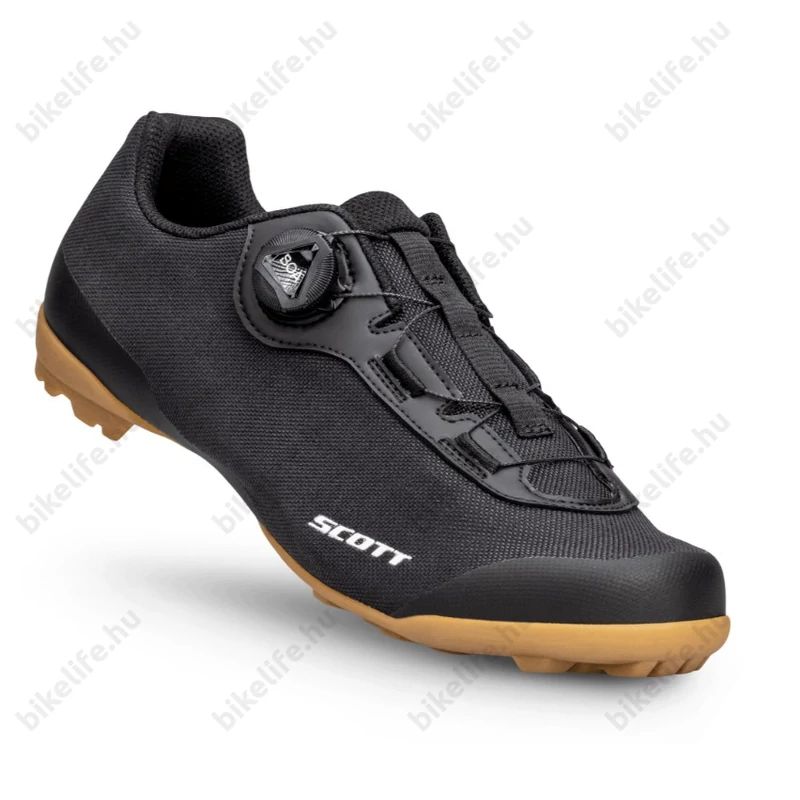 Scott Gravel Pro gravel cipő Boa fűző matt fekete/fehér 45-ös