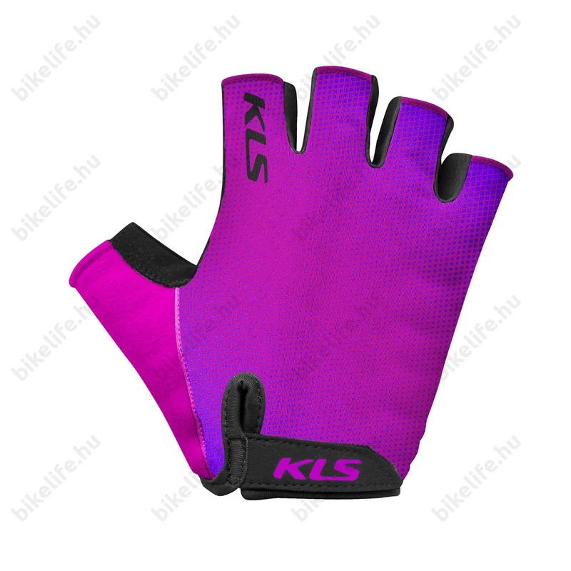 Kellys KLS Factor rövid ujjú kesztyű Purple XL