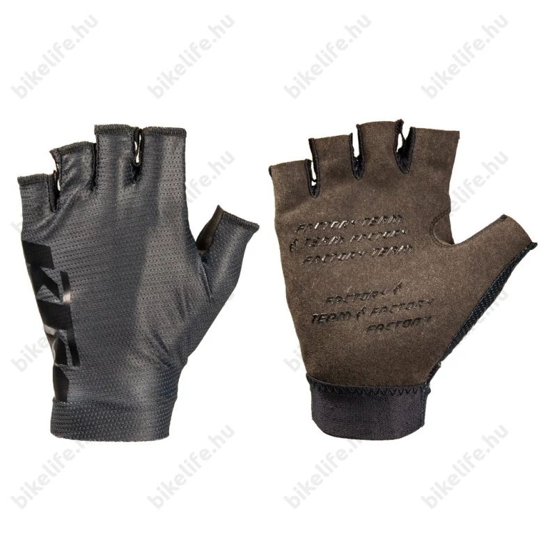 KTM Factory Team rövid ujjú kesztyű fekete XXL-es