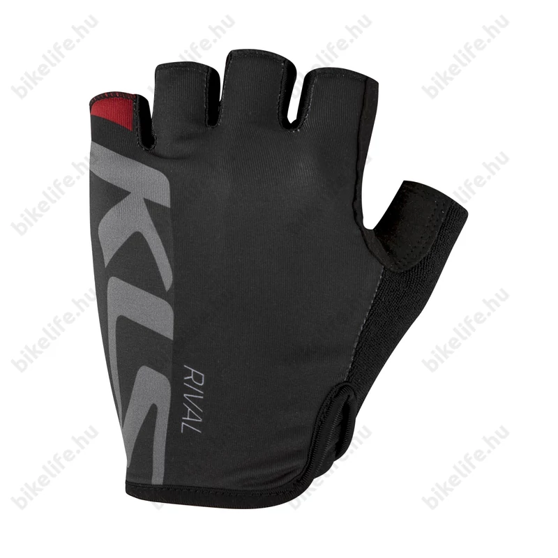 Kellys Rival Black rövid ujjú kesztyű fekete XXL-es