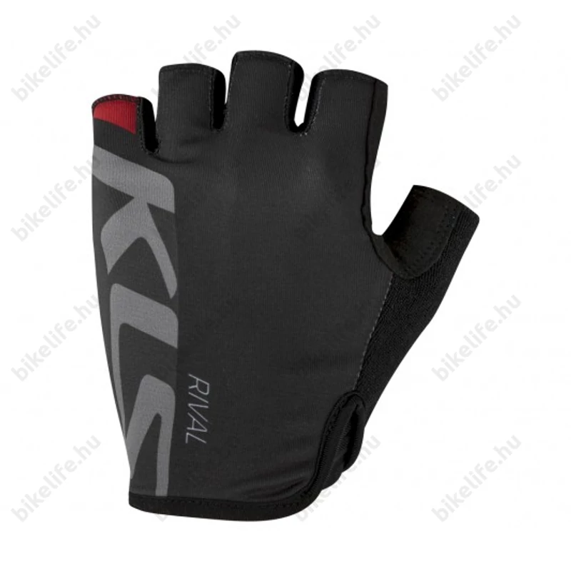 Kellys Rival black rövid ujjú kesztyű fekete XL-es