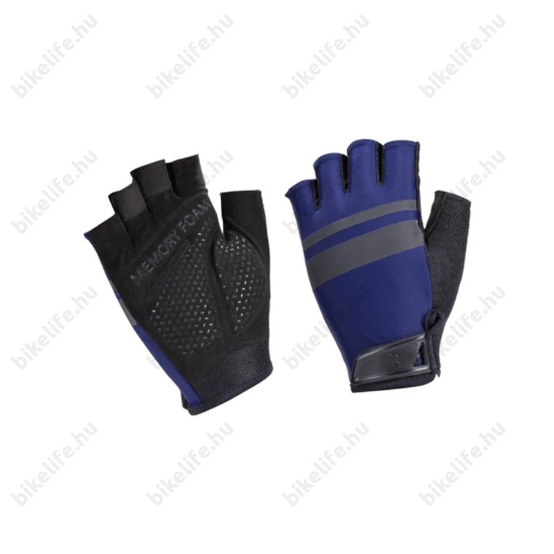 BBB HighComfort 2.0 kerékpáros kesztyű rövid BBW-59 fekete S-es