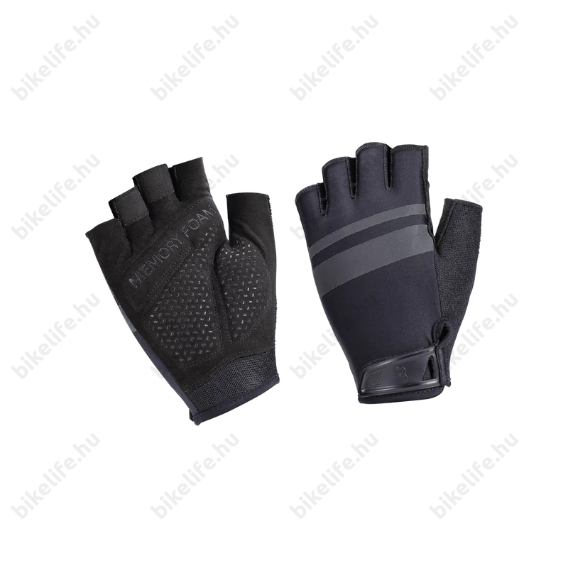 BBB HighComfort 2.0 rövid ujjú kesztyű BBW-59, fekete, M-es