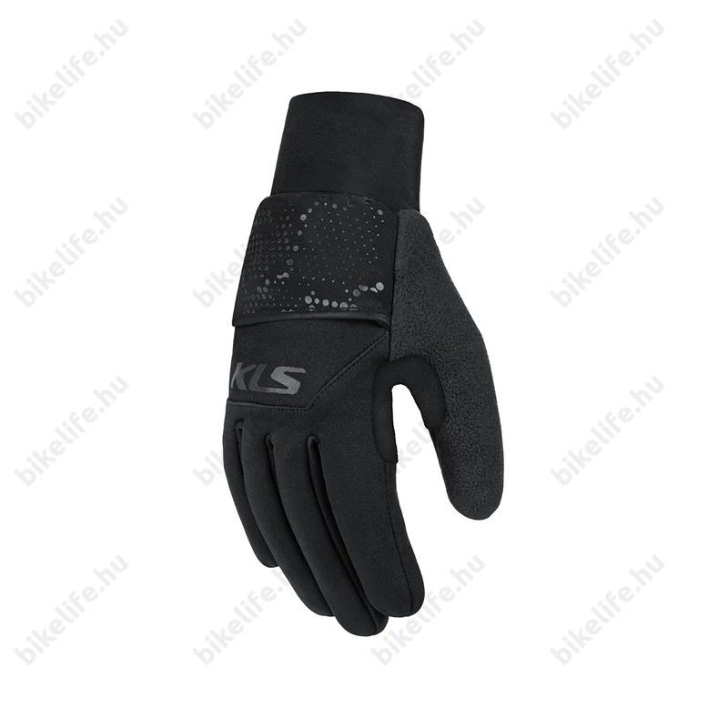 Kellys Cape Black hosszú ujjú téli kesztyű, 0 fokig, XXL-es