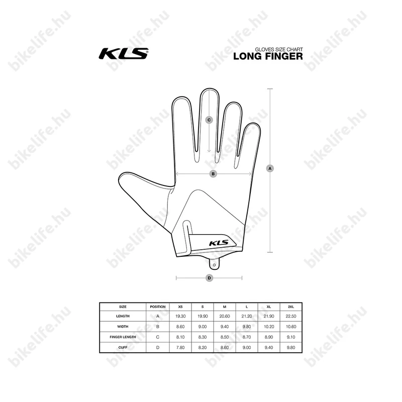 Kellys Cutout Long hosszú ujjú kesztyű nyári, green, XXL