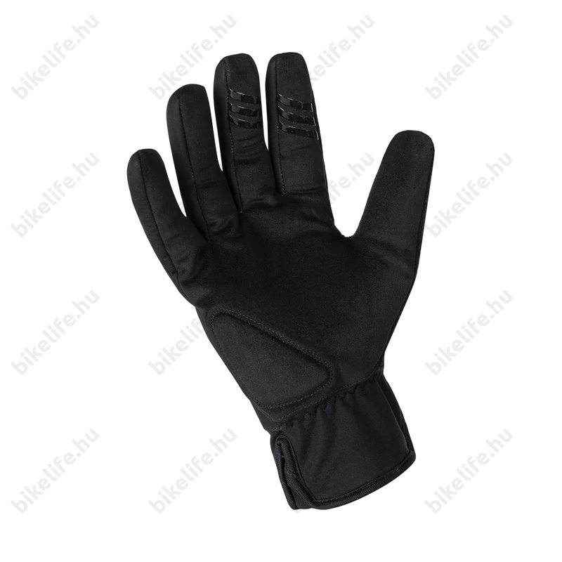 Kellys Coldbreaker kerékpáros téli kesztyű szélálló anyagból memóriahabos tenyérbetéttel lime XXL-es