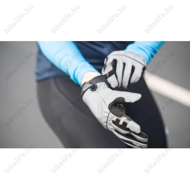 BBB Coldshield BWG-31 hosszú ujjú téli kesztyű fényvisszaverős felső résszel, fekete XXXL-es