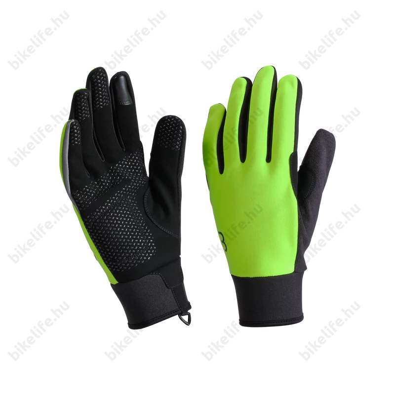 BBB ControlZone BWG-36 hosszú ujjú téli kesztyű, neon sárga L-es