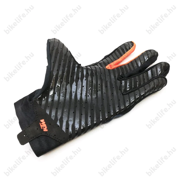 KTM Factory Enduro hosszú kesztyű fekete/narancs L-es