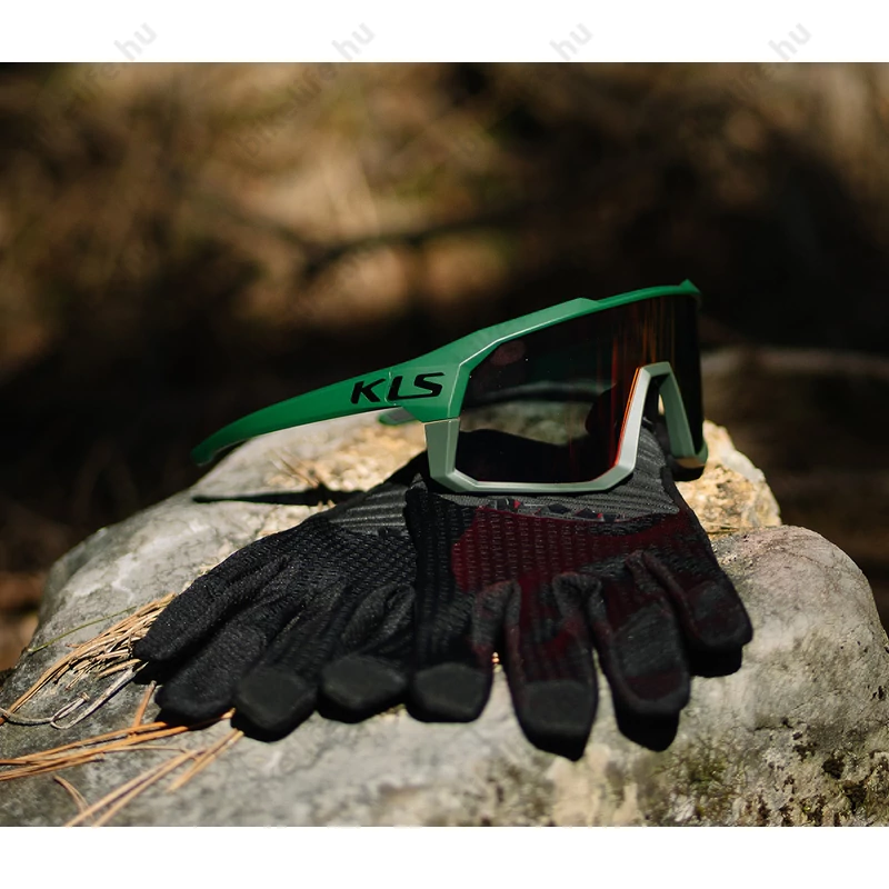 Kellys KLS Dice II sport kerékpáros szemüveg khaki