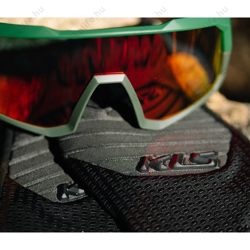 Kellys KLS Dice II sport kerékpáros szemüveg khaki