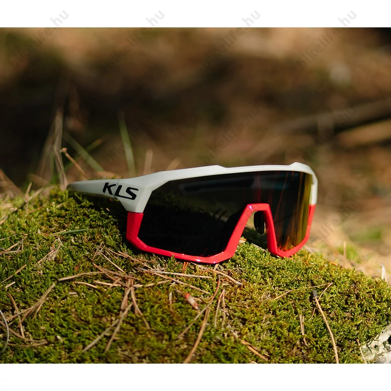 Kellys KLS Dice II sport kerékpáros szemüveg fehér