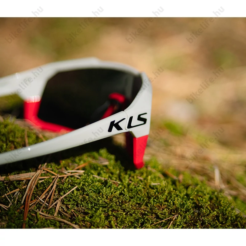 Kellys KLS Dice II sport kerékpáros szemüveg fehér