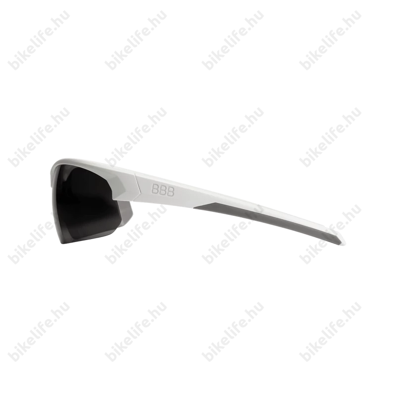 BBB BSG-58 Impress szemüveg PC, füst lencse, matt fehér keret