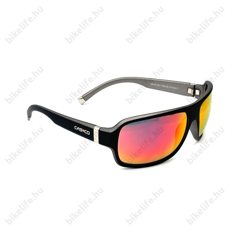 Casco SX-61 Bicolor sportszemüveg fekete/metál