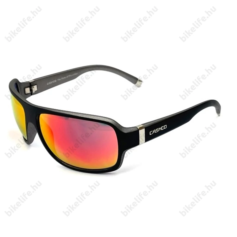 Casco SX-61 Bicolor sportszemüveg fekete/metál