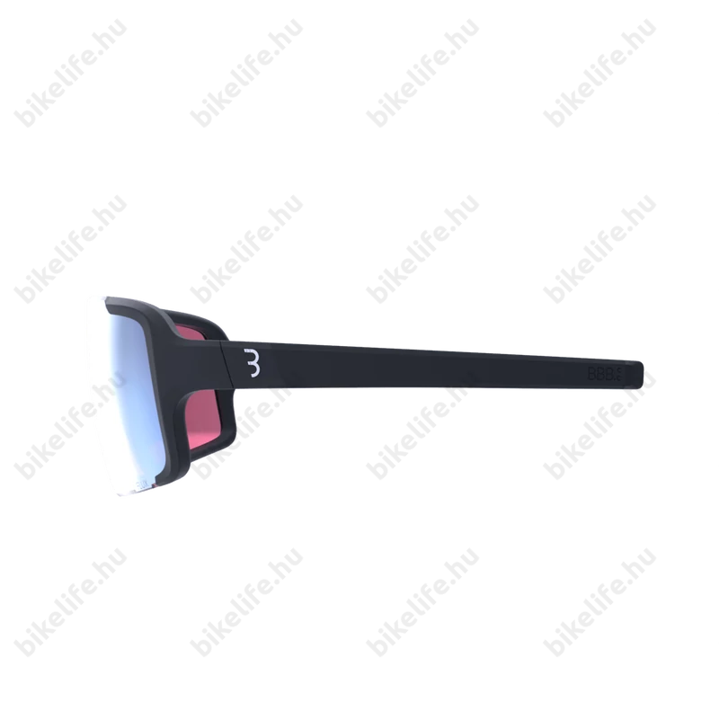 BBB Chester Flux BSG-74 Chester Flux, fényes fekete keret / HighContrast Flux kék lencsékkel