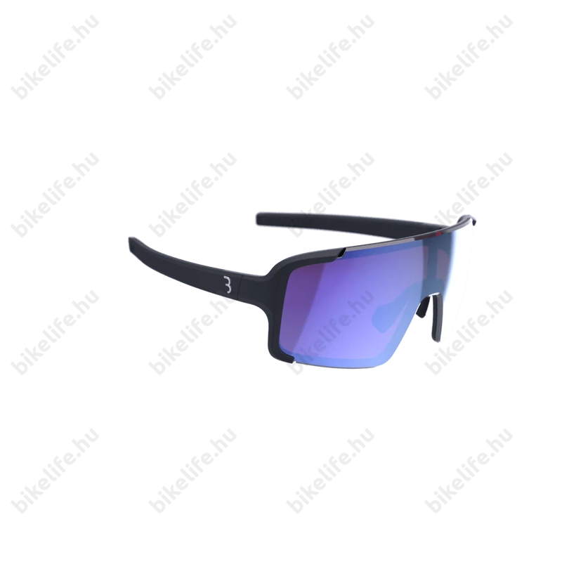 BBB Chester Flux BSG-74 Chester Flux, fényes fekete keret / HighContrast Flux kék lencsékkel