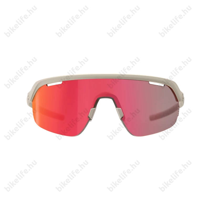 BBB Arc Flux BSG-82 matt átlátszó szürke keret / HighContrast Flux MLC piros lencsékkel