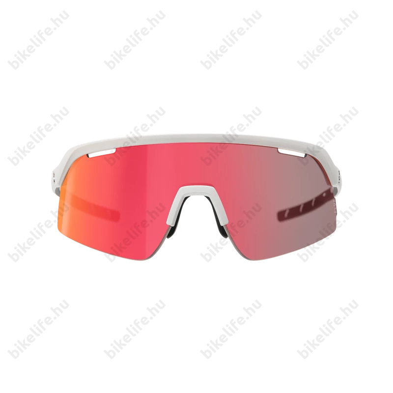 BBB Valor Flux BSG-81 matt fehér keret / HighContrast Flux MLC piros lencse