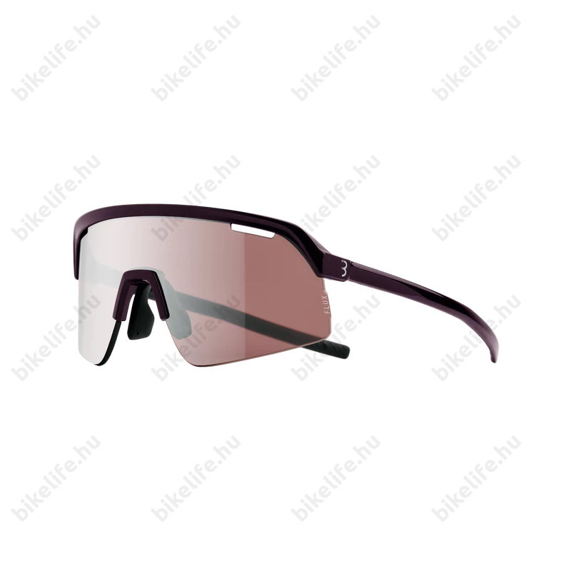 BBB Valor Flux BSG-81 matt metál piros keret / HighContrast Flux természetes lencse