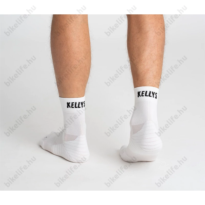 Kellys Snug technikai kerékpáros zokni fehér 43-46-os méret